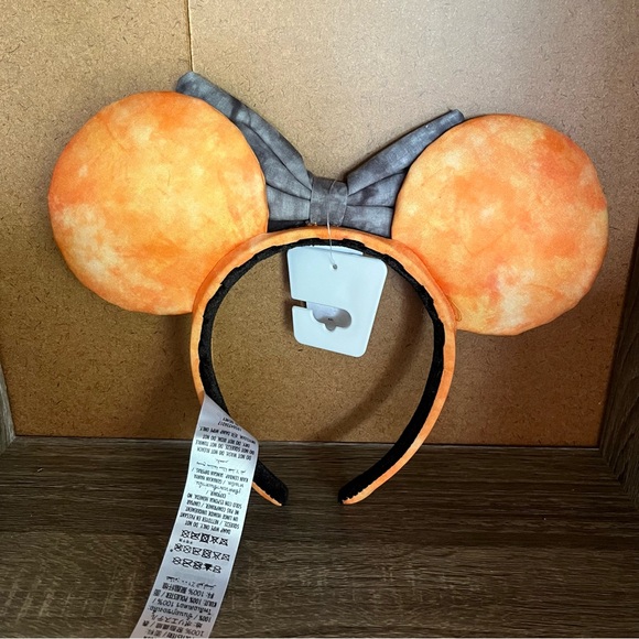 Disney 2022 Halloween Tie Dye Mickey Minnie Mouse Ears Headband Adult NWT - Picture 2 of 2